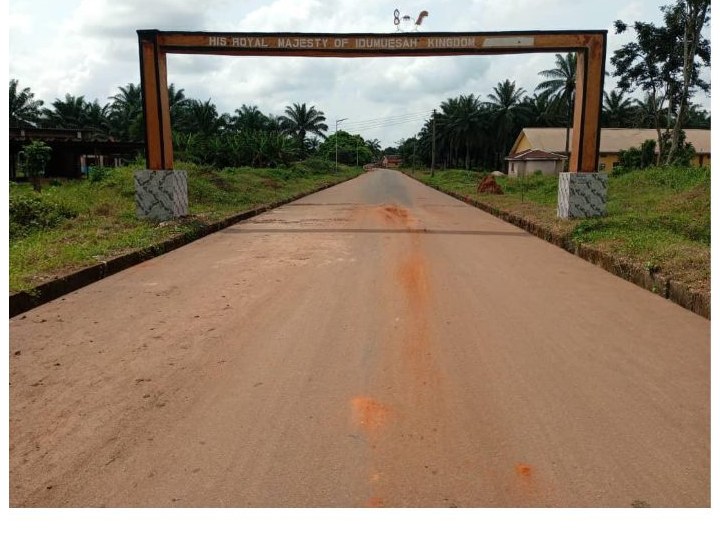 Completed Access Road